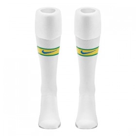 Brasil Copa do Mundo 2018 Meias Principal Branco